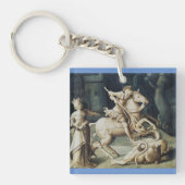 Saint George en de Draak Sleutelhanger (Voorkant)