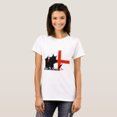 Saint George en de Draak T-shirt (Voorkant volledig)