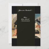 SAINT GEORGE EN DE DRAGON, bruin, blauw rood zwart Kaart (Achterkant)