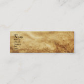 SAINT GEORGE EN DRAAK, perkament Mini Visitekaartje (Voorkant)