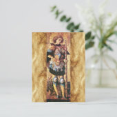 SAINT GEORGE EN DRAGON BRIEFKAART (Staand voorkant)