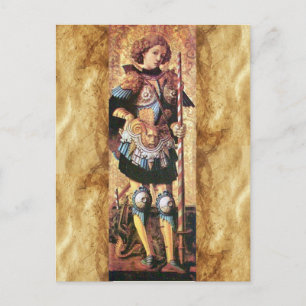 SAINT GEORGE EN DRAGON BRIEFKAART