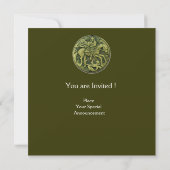 SAINT GEORGE EN DRAGON MEDALLION KAART (Achterkant)