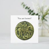SAINT GEORGE EN DRAGON MEDALLION KAART (Staand voorkant)
