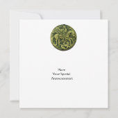 SAINT GEORGE EN DRAGON MEDALLION KAART (Achterkant)