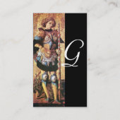 SAINT GEORGE EN DRAGON Monogram Visitekaartje (Achterkant)