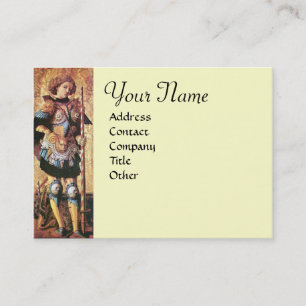 SAINT GEORGE EN DRAGON Monogram Visitekaartje