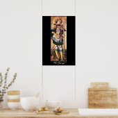 SAINT GEORGE EN DRAGON POSTER (Keuken)