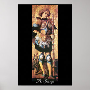 SAINT GEORGE EN DRAGON POSTER