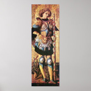 SAINT GEORGE EN DRAGON POSTER