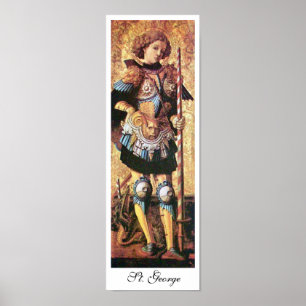 SAINT GEORGE EN DRAGON POSTER