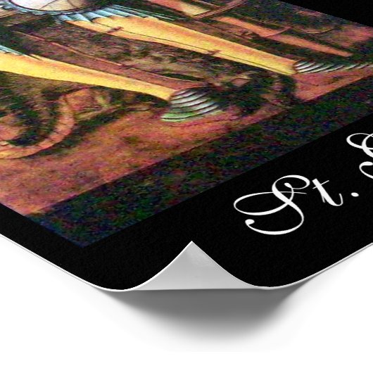 SAINT GEORGE EN DRAGON POSTER (Hoek)