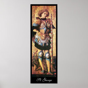 SAINT GEORGE EN DRAGON POSTER