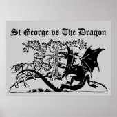 Saint George en The Dragon Poster (Voorkant)