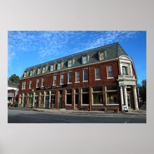 Saint George Hotel, Weston, Missouri Poster (Voorkant)