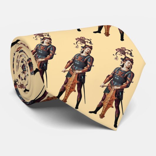 Saint George, Ivoorpatroon Stropdas (Opgerold)