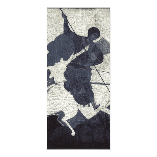 Saint George Killing the Dragon Reclamekaart (Voorkant)