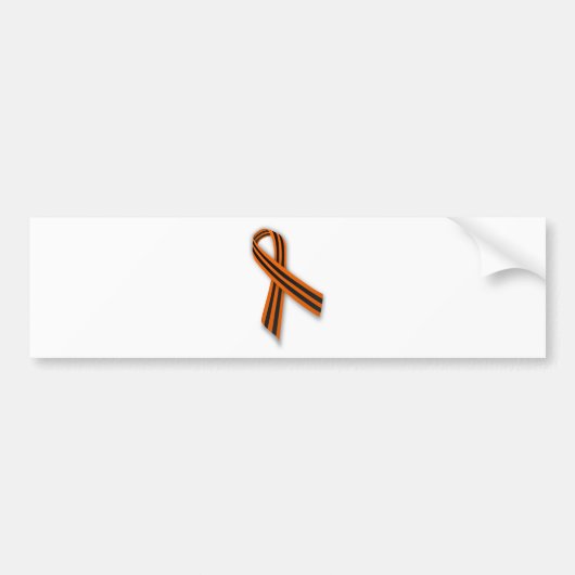Saint George May 9th Victory Day Ribbon Bumpersticker (Voorkant)