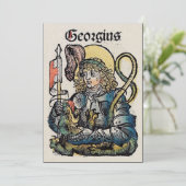 Saint George Patron van Engeland Kaart (Staand voorkant)