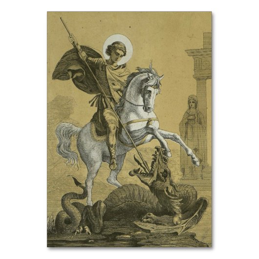 Saint George Patron van Engeland Kaart (Voorkant)