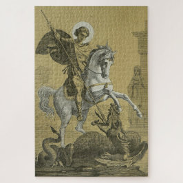 Saint George Patron van Engeland Legpuzzel