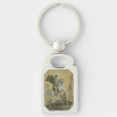 Saint George Patron van Engeland Sleutelhanger (Voorkant)