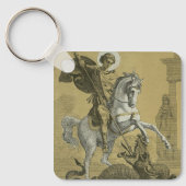 Saint George Patron van Engeland Sleutelhanger (Voorkant)