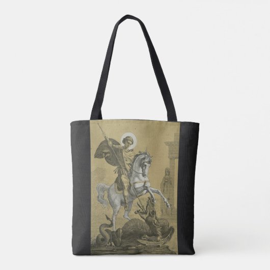 Saint George Patron van Engeland Tote Bag (Achterkant)