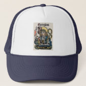 Saint George Patron van Engeland Trucker Pet (Voorkant)