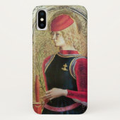 SAINT GEORGE PORTRAIT, rood, zwart, goudgeel Case-Mate iPhone Case (Achterkant)