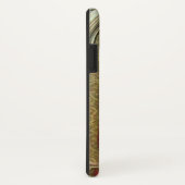 SAINT GEORGE PORTRAIT, rood, zwart, goudgeel Case-Mate iPhone Case (Achterkant/rechts)