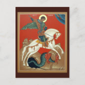 Saint George Prayer Card Briefkaart (Voorkant)