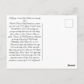 Saint George schroef stoomschip 1863 Briefkaart (Achterkant)