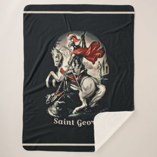 Saint George Sherpa Blanket Sherpa Deken