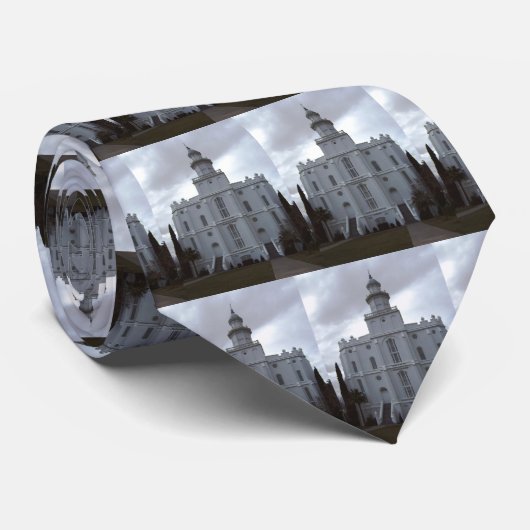 Saint George Temple Stropdas (Opgerold)