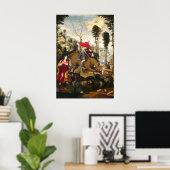 Saint George & the Dragon - Sodoma Fine Art Poster (Thuiskantoor)