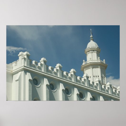 Saint George Utah, LDS-tempel Poster (Voorkant)