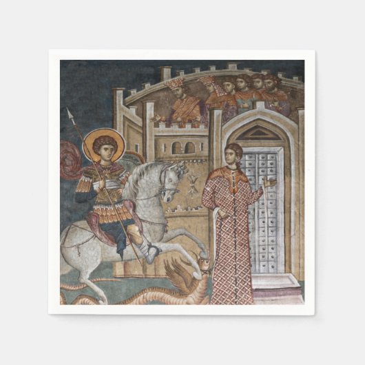 Saint George van het kasteel Servetten (Voorkant)