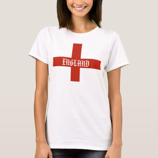 Saint George's Cross Engeland T-shirt (Voorkant)