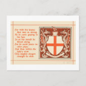 Saint George's Day Briefkaart (Voorkant)