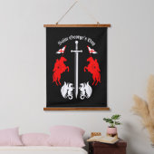 Saint George's Day Hangend Wandkleed (Slaapkamer)