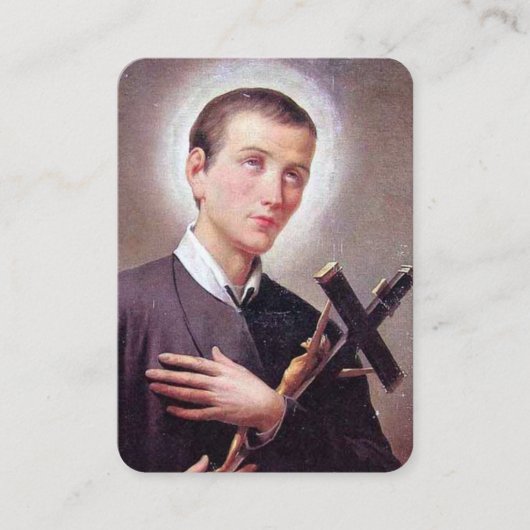 Saint Gerard Majella Fertility Prayer Card Visitekaartje (Voorkant)