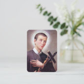 Saint Gerard Majella Fertility Prayer Card Visitekaartje (Staand voorkant)