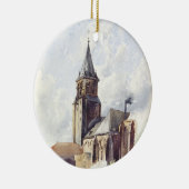 Saint Germain des Pres Kerk Parijs Keramisch Ornament (Rechts)
