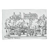 Saint-Germain-des-Pres | Parijs, Frankrijk Kussensloop (Voorkant-Rechts)
