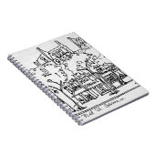 Saint-Germain-des-Pres | Parijs, Frankrijk Notitieboek (Rechterzijde)