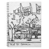 Saint-Germain-des-Pres | Parijs, Frankrijk Notitieboek (Voorkant)