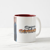 Saint Germaine V2 ontwerp koffiemok Tweekleurige Koffiemok (Voorkant rechts)