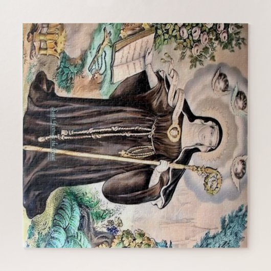 Saint Gertrude de Grote Legpuzzel (Horizontaal)