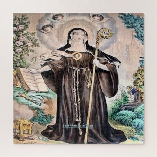 Saint Gertrude de Grote Legpuzzel (Verticaal)